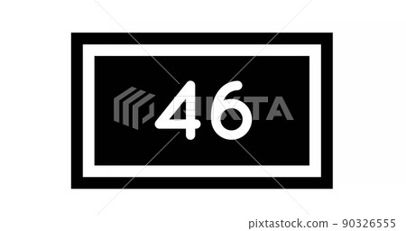 Numbers counting up 4k Numbers counting up 4k 90326555