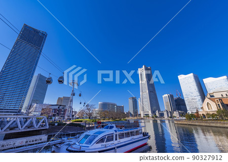 Yokohama Minatomirai Scenery / Skyscrapers and Ropeway Yokohama Minatomirai Scenery / Skyscrapers and Ropeway 90327912
