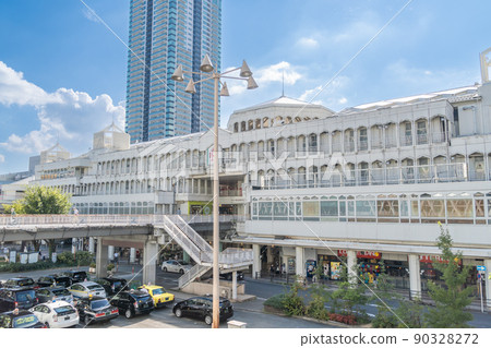 車站前的風景 千里中央站 90328272