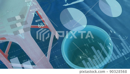 Image of statistics and data processing 90328568