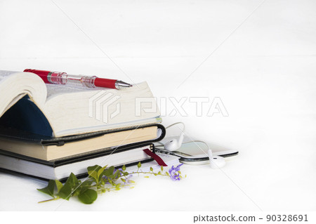 education dictionary, notebook and mobile phone for study education dictionary, notebook and mobile phone for study 90328691