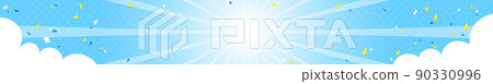 Banner design summer image 468 x 60 size compatible 90330996