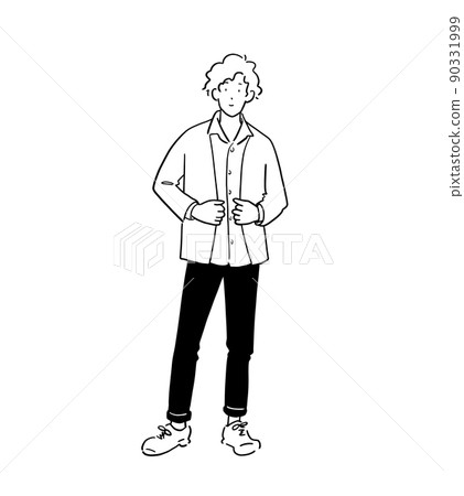 一個擺姿勢的男人 一個擺姿勢的男人 90331999