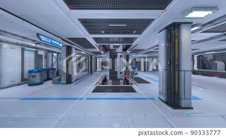 Scenery inside the spacecraft Scenery inside the spacecraft 90333777