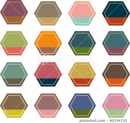 Convenient Japanese color frame set 90334150