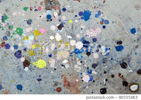 Dirty floor painted Dirty floor painted 90335863