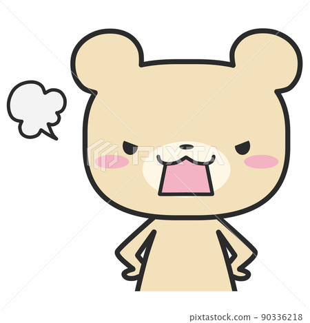 憤怒的上半身熊 90336218