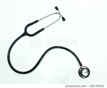 Stethoscope Isolated on the White Background 90340932