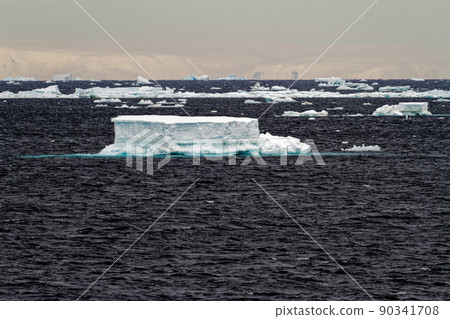 Antarctica - Non-Tabular Iceberg 90341708