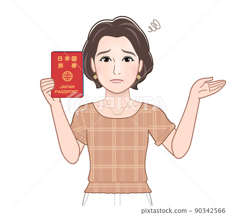穿著夏裝的年輕女子 穿著夏裝的年輕女子 90342566
