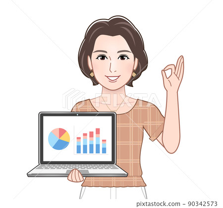 Young woman in summer clothes 90342573