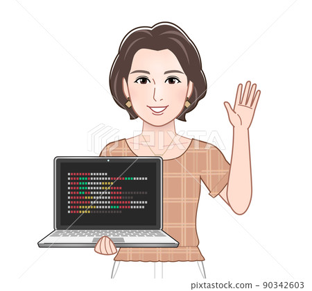 Young woman in summer clothes 90342603