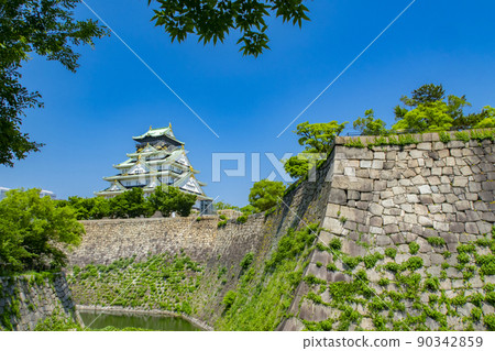 Osaka Castle Fresh Green Osaka Castle Fresh Green 90342859