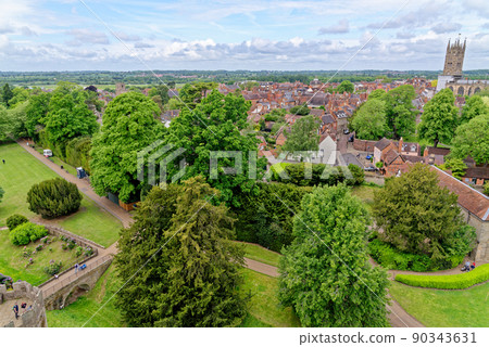 Town of Warwick - England - United Kingdom Town of Warwick - England - United Kingdom 90343631