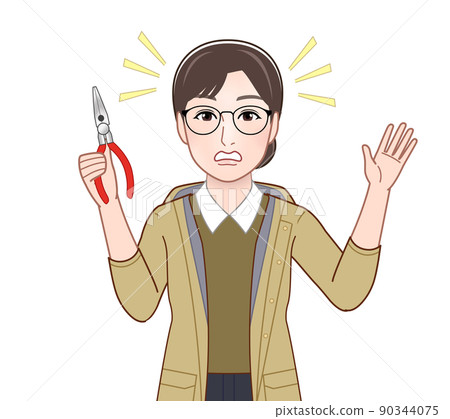 穿著山地連帽衫的活躍女性 穿著山地連帽衫的活躍女性 90344075
