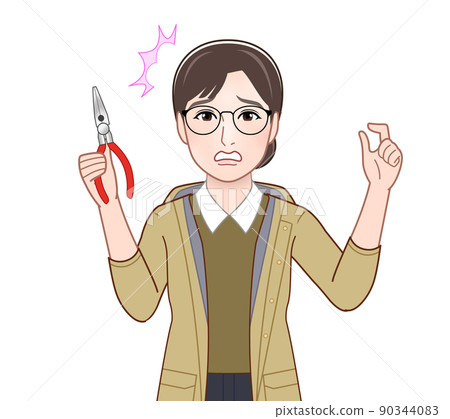 穿著山地連帽衫的活躍女性 穿著山地連帽衫的活躍女性 90344083