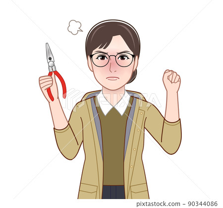 穿著山地連帽衫的活躍女性 90344086
