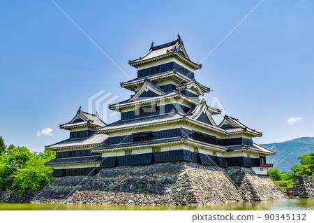 Nagano Prefecture Matsumoto Castle castle tower Nagano Prefecture Matsumoto Castle castle tower 90345132