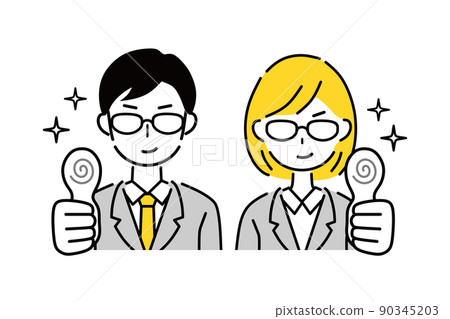 Thumbs up! good! 90345203