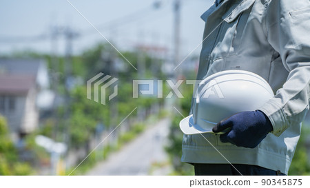 Men in work clothes | Construction industry image 90345875