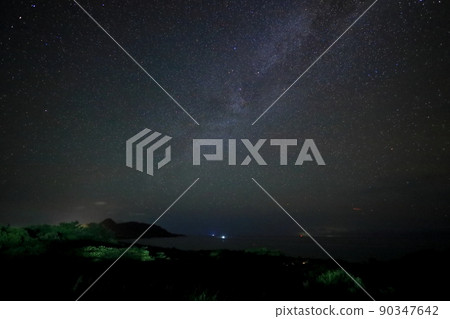 沖繩石垣島玉取崎天文台的星空 90347642