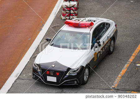 Metropolitan Police Department Highway Traffic Police Corps Crown Police Car Metropolitan Police Department Highway Traffic Police Corps Crown Police Car 90348202