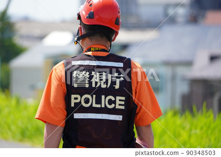 大都會警察局航空隊警官 90348503