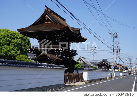 Cityscape of Tsuyama City Josai district recommended as a national important traditional buildings preservation district Cityscape of Tsuyama City Josai district recommended as a national important traditional buildings preservation district 90348610