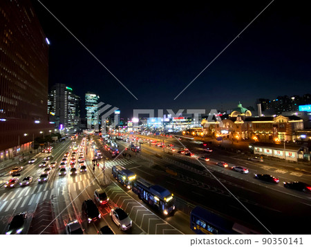 韓國|首爾站/夜景 韓國|首爾站/夜景 90350141