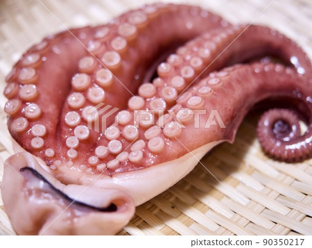 Boiled octopus dish octopus Boiled octopus dish octopus 90350217