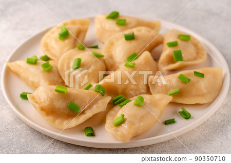 Dumplings, filled with mashed potatoes. Dumplings, filled with mashed potatoes. 90350710
