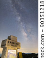 Milky Way over Shibutoge 90351218