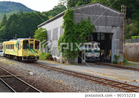 Nishikigawa Seiryu Line Yamaguchi at Nishikicho Station 90353233