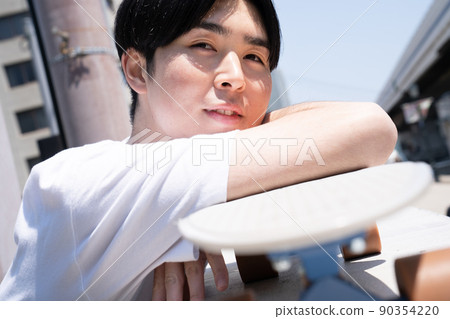 Skateboard and male emo Skateboard and male emo 90354220