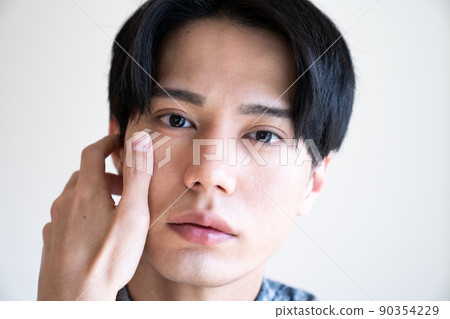 Cool men's men's beauty potrate skin trouble 90354229