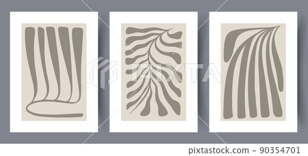 Printable wall art vector poster set vector. Printable wall art vector poster set vector. 90354701