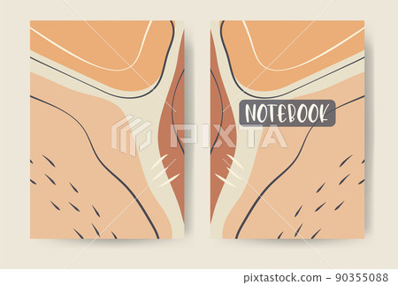 Abstract creative universal artistic template - doodle hand drawn elements Abstract creative universal artistic template - doodle hand drawn elements 90355088
