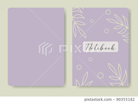 Abstract floral universal artistic templates with leaves, circles Abstract floral universal artistic templates with leaves, circles 90355182