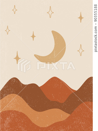 Abstract contemporary background with night sky Abstract contemporary background with night sky 90355188