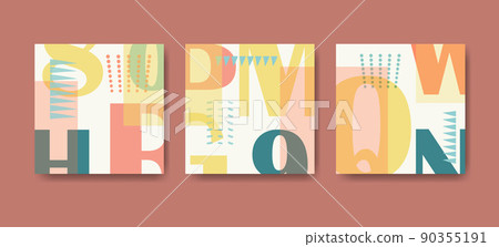Creative cover design vector for story template Creative cover design vector for story template 90355191