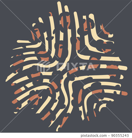 Design element with animal print Design element with animal print 90355243