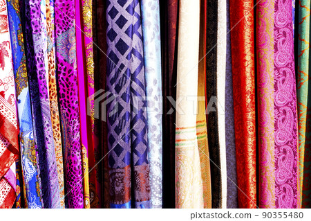 colorful Oriental Turkish silk scarves colorful Oriental Turkish silk scarves 90355480