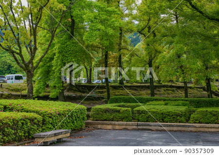 Suburb park 90357309