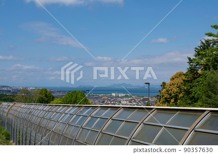 Sound insulation wall and Lake Biwa Sound insulation wall and Lake Biwa 90357630