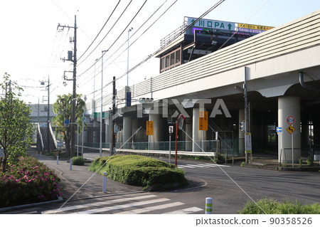 Kawaguchi PA / Kawaguchi TB entrance (Metropolitan Expressway Kawaguchi Line: Ginza / Wangan Line direction) 90358526