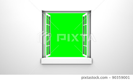 window, windows, flame - Stock Illustration [90359001] - PIXTA