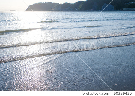 Zushi Beach in Zushi City, Kanagawa Prefecture Zushi Beach in Zushi City, Kanagawa Prefecture 90359439