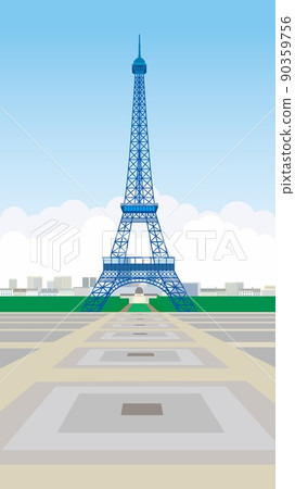 Eiffel Tower tour eiffel Trocadero Square Paris 90359756