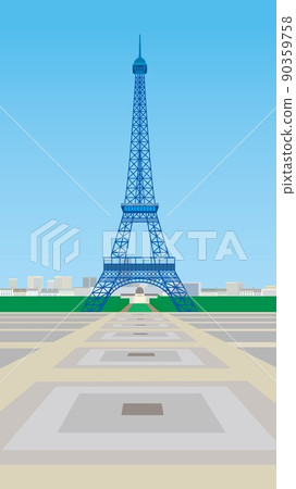 Eiffel Tower tour eiffel Trocadero Square Paris 90359758