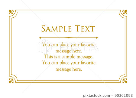 Luxury card design. Antique decorative design. Elegant edge pattern. Luxury card design. Antique decorative design. Elegant edge pattern. 90361098